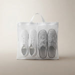 Rete Lavaggio Scarpe Lavatrice 2 Scomparti 32x29x12cm