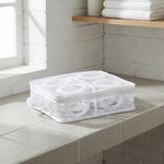 Rete Lavaggio Scarpe Lavatrice 2 Scomparti 32x29x12cm