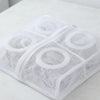 Rete Lavaggio Scarpe Lavatrice 2 Scomparti 32x29x12cm