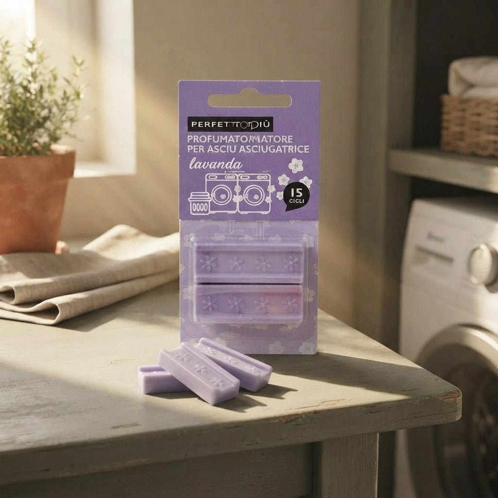 Désodorisant pour sèche-linge à la lavande parfaite, 1 paquet de 2 comprimés