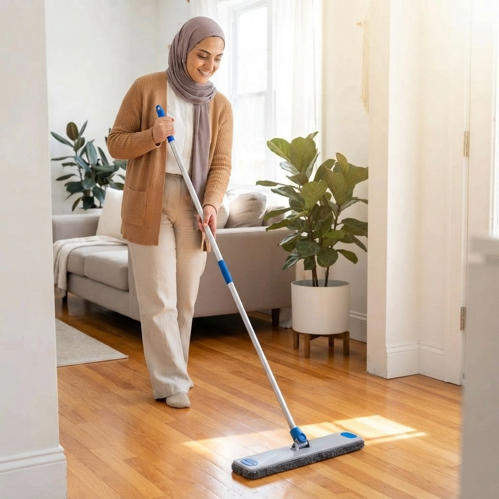 60cm Dustpan Brush with Handle