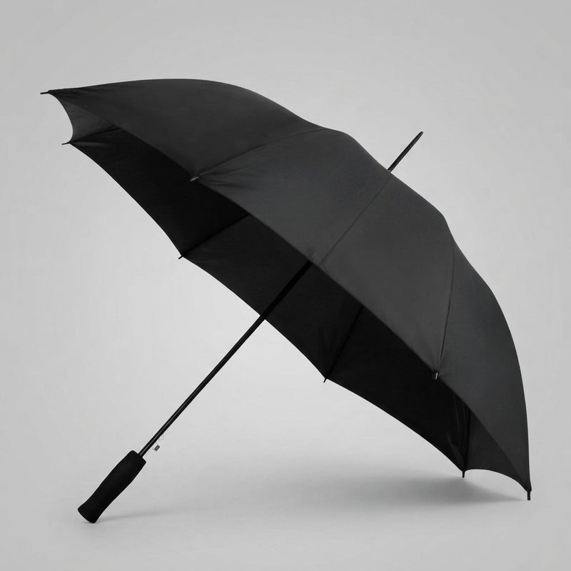 Ombrello da Golf Nero Automatico, Apertura 102 cm e Altezza 84 cm