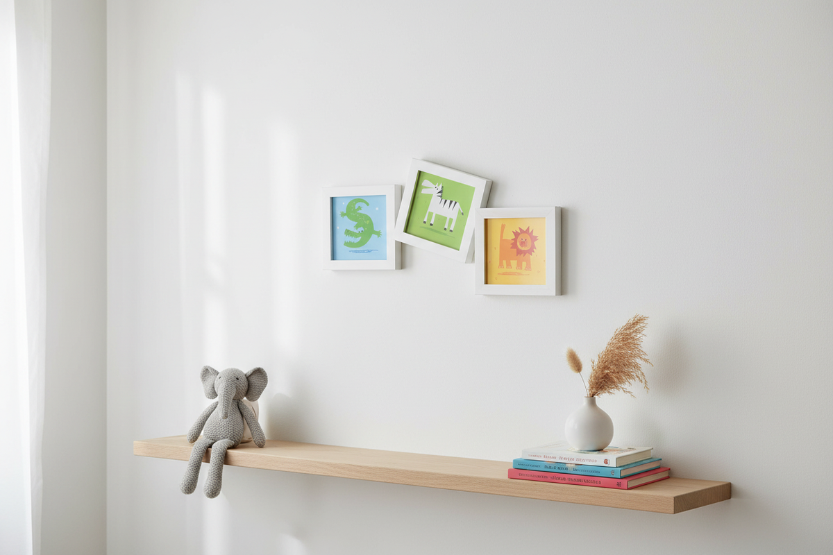 Portafoto animali - nursery wall