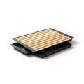 Bamboo Bread Board with Crumb Tray 38 x 27 cm