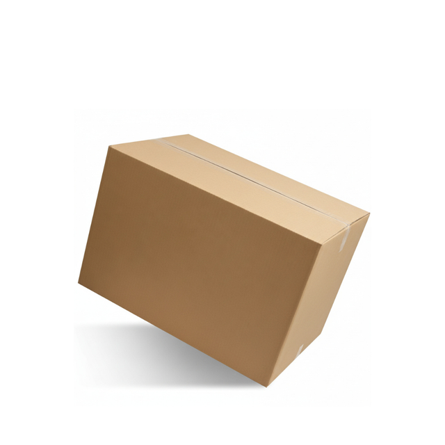 Fercasashop - Double-Wave Cardboard Box 60x40x40 cm, Pack of 1, Moving and Packaging Boxes, Resistant and Durable, Moving Boxes Ideal as Shipping Boxes