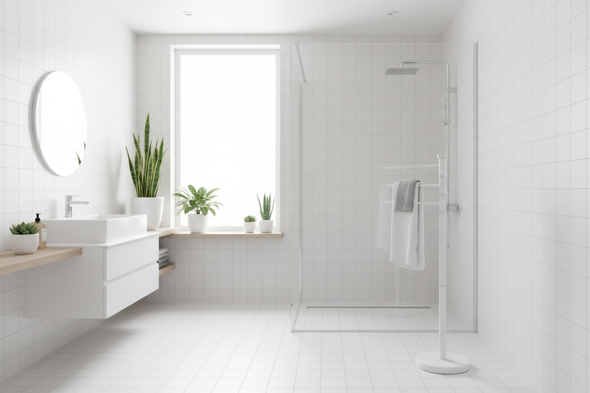 Scena 5 - Bagno moderno ampio