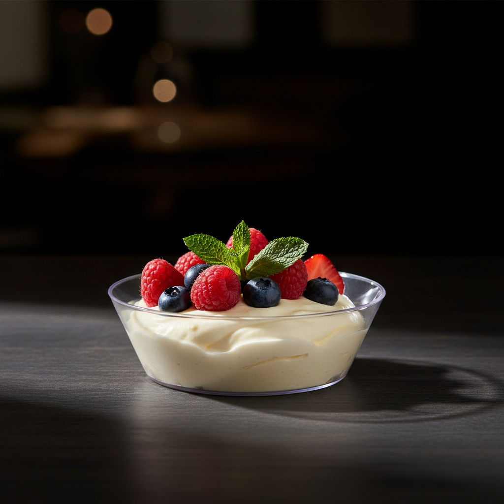 Semifreddo con frutti di bosco