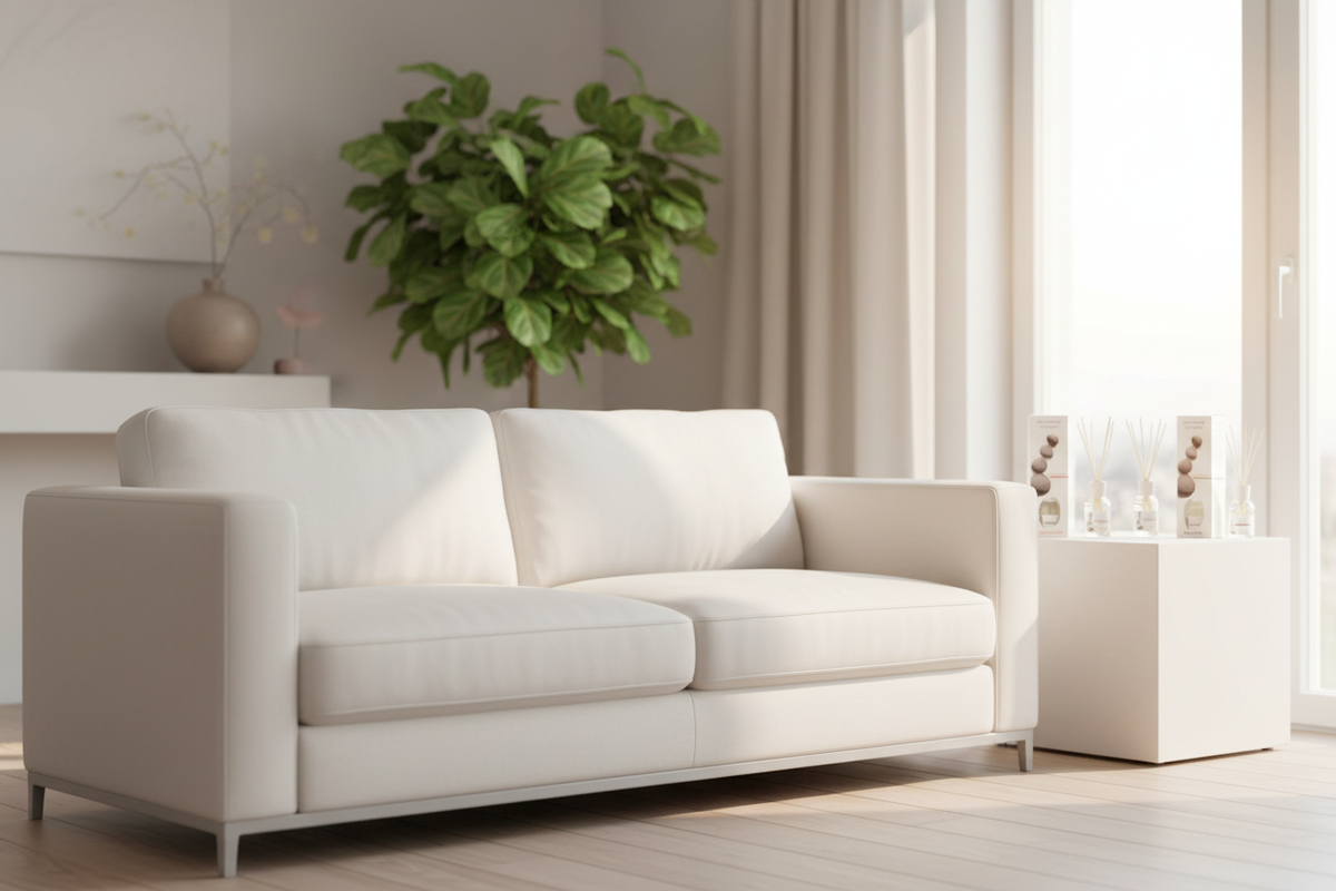 Set diffusori in soggiorno elegante