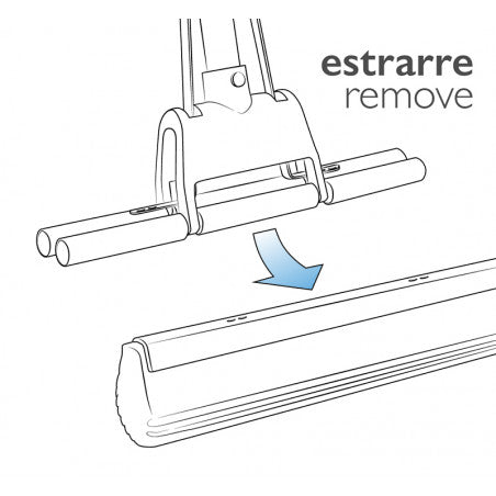 Éponge de rechange pour balai Supermop
